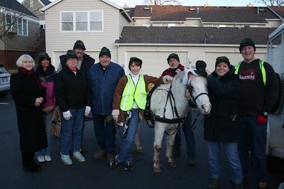 Christmas Carriage Rides For The Kids T-Shirt Photo