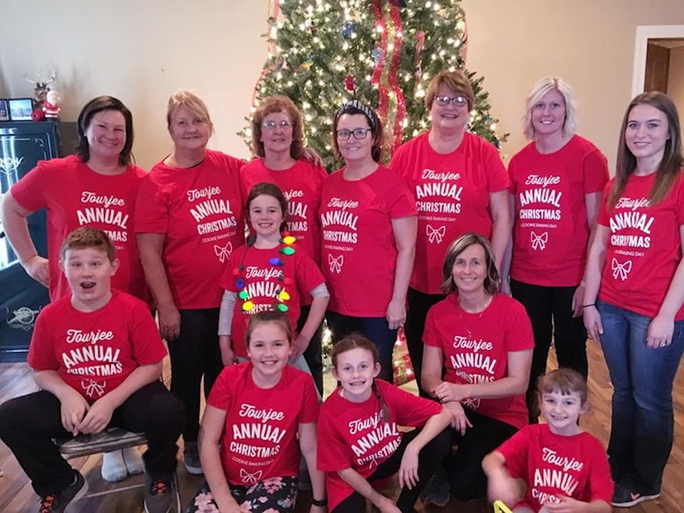 Annual Family Christmas Baking  T-Shirt Photo