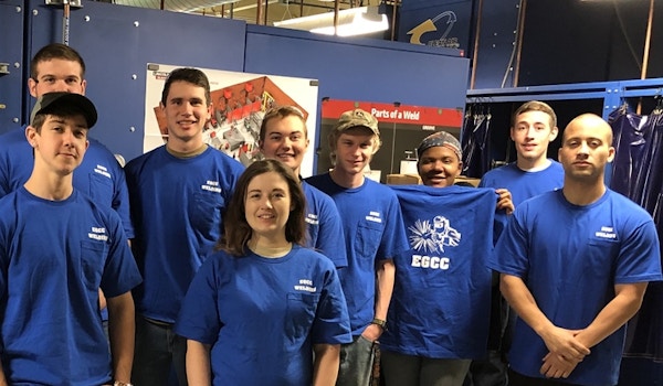 Picture of 1st Year Egcc Welding Class Custom T-Shirt Design 1st Year Egcc Welding Class T-Shirt Photo