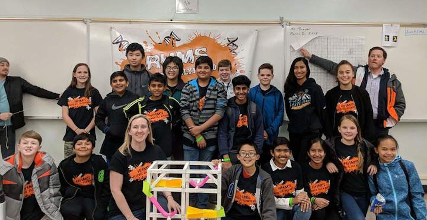 Rolling Hills Middle School Science Olympiad Team T-Shirt Photo