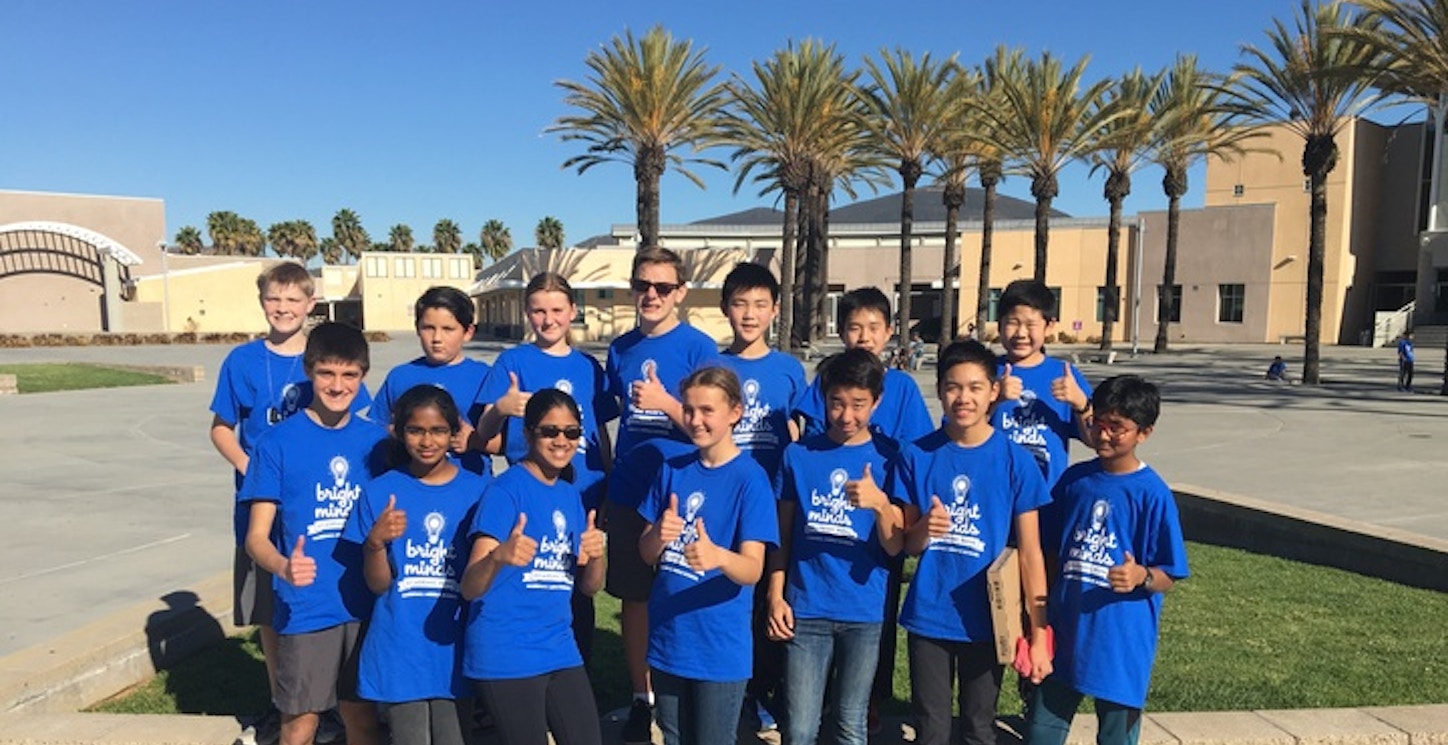 Marshall Middle School  (San Diego) At Our First Quiz Bowl Tournament 12/15/2018 T-Shirt Photo