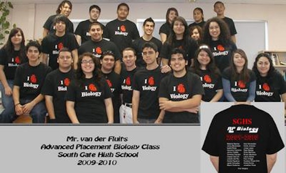 Mr. Van Der Fluit's Ap Biology Class T-Shirt Photo