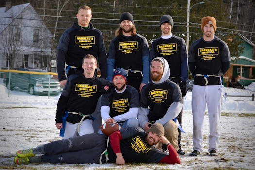 Garneau's Garage 2018 Flag Football Team T-Shirt Photo