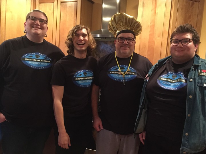 Chopthroat Kitchen: Redemption Island T-Shirt Photo