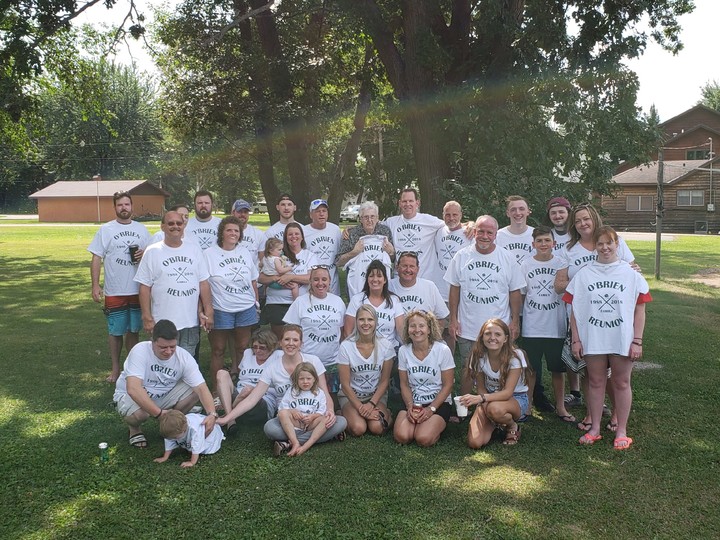 Caught A Rainbow At The 30th O'brien Family Reunion #Customink T-Shirt Photo