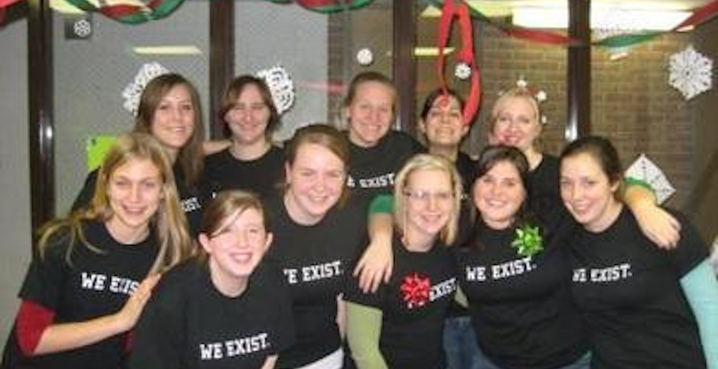 We Exist...Timmer Sophomore Community. T-Shirt Photo