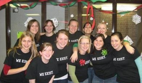 We Exist...Timmer Sophomore Community. T-Shirt Photo