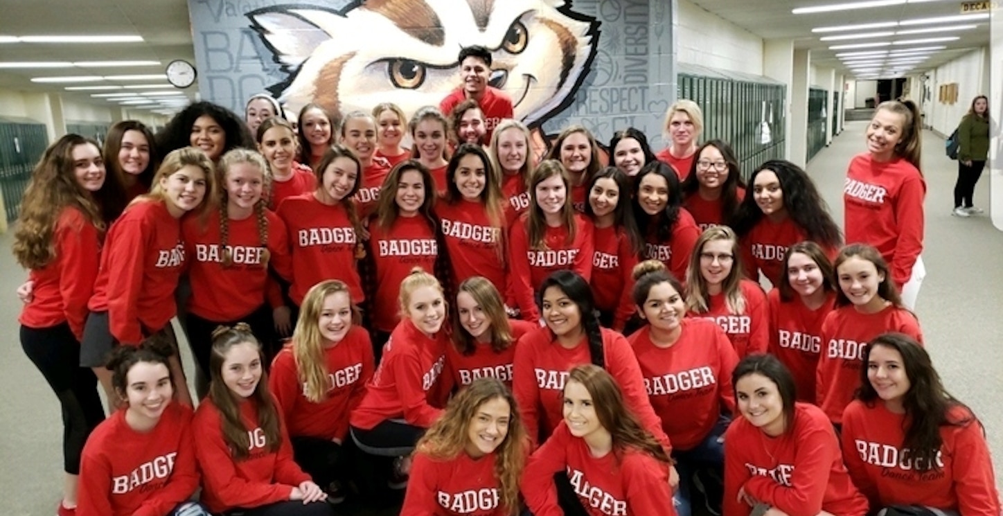 Badger Varsity Dance Team T-Shirt Photo