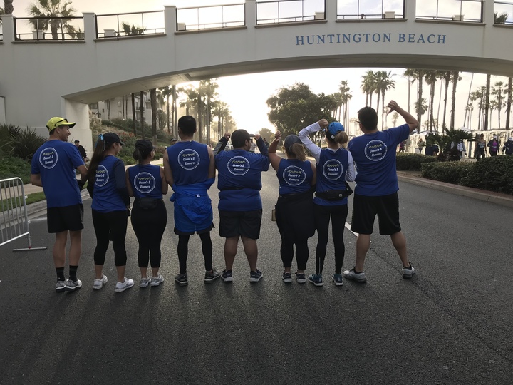 First Half Marathon For Ocean's 8 Runners  T-Shirt Photo