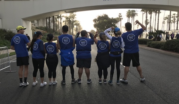 Picture of First Half Marathon For Ocean's 8 Runners Custom T-Shirt Design First Half Marathon For Ocean's 8 Runners T-Shirt Photo