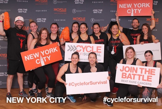 Cycle For Survival Team Cyclepaths T-Shirt Photo