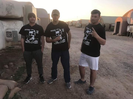 The Hack Crew Live From Kuwait T-Shirt Photo