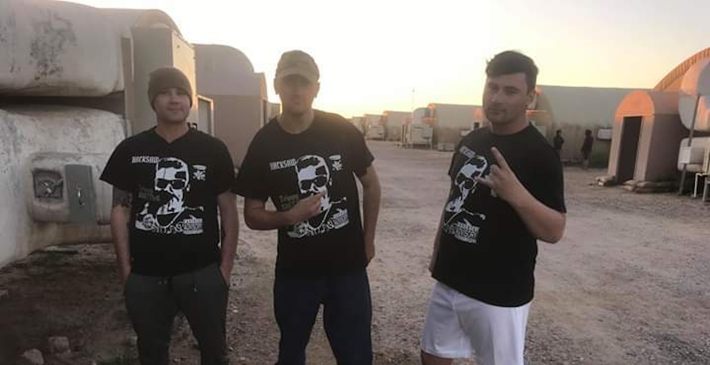 The Hack Crew Live From Kuwait T-Shirt Photo