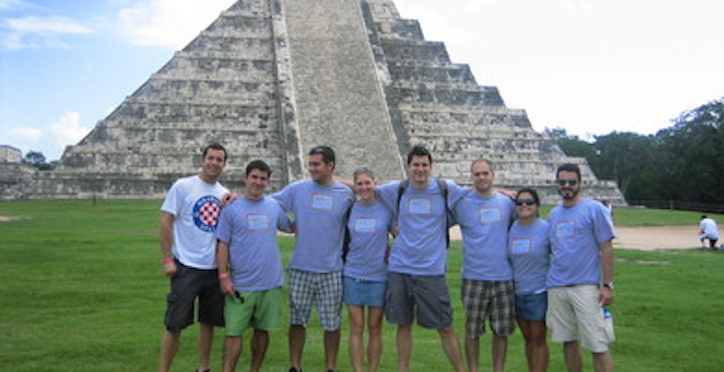 Croft Global Travel Group At Chichen Itza, Mexico T-Shirt Photo
