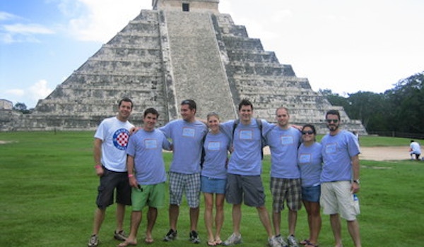 Croft Global Travel Group At Chichen Itza, Mexico T-Shirt Photo