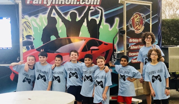 Picture of Gaming Group Custom T-Shirt Design Gaming Group T-Shirt Photo