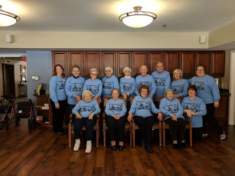 Fox Manor Residents At Lourdes Senior Community T-Shirt Photo