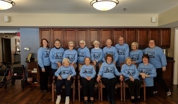 Fox Manor Residents At Lourdes Senior Community T-Shirt Photo