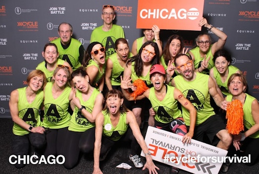 A Team @ Cycle For Survival 2019 T-Shirt Photo