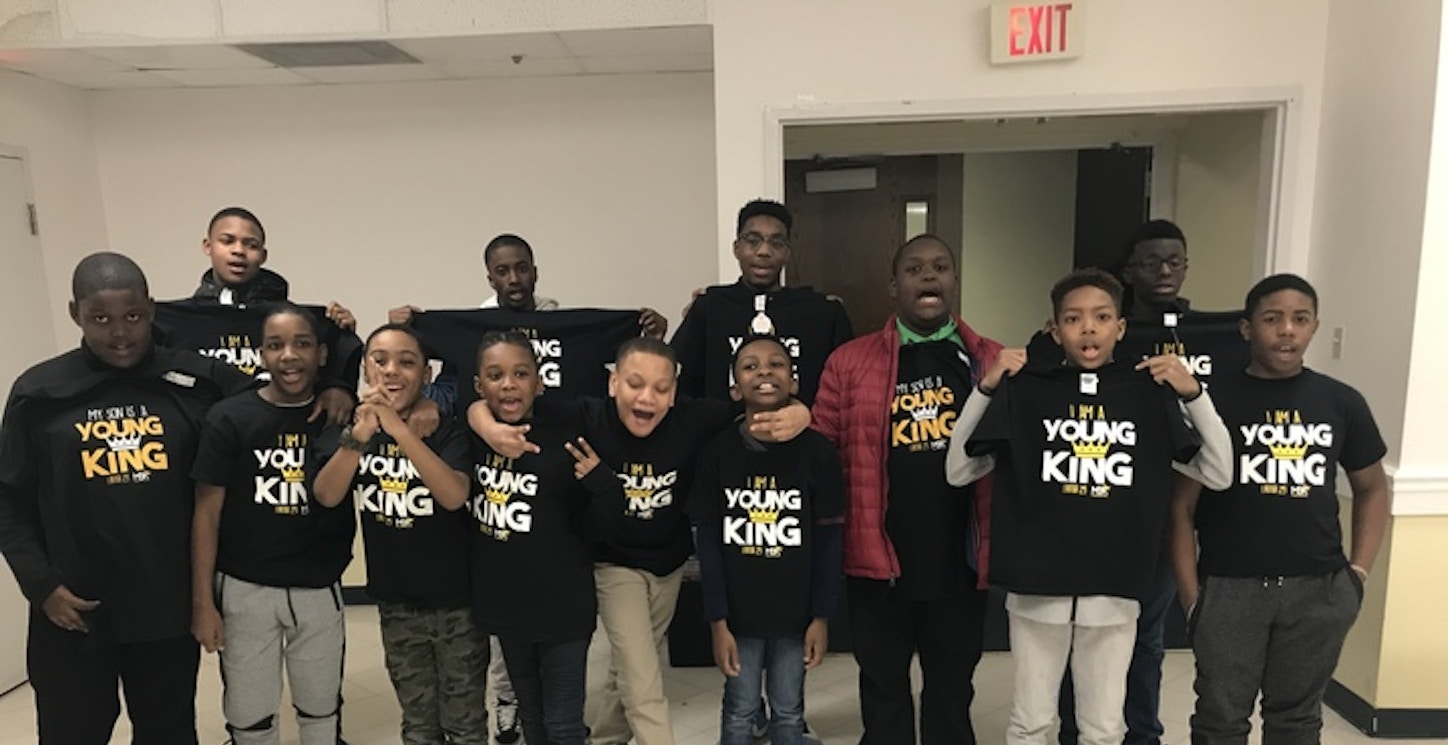 Men Becoming Kings Youth Mentoring T-Shirt Photo