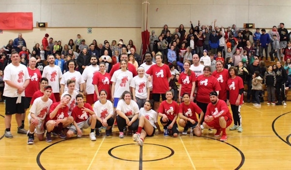 Student & Staff Basketball Game T-Shirt Photo