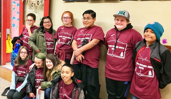 Picture of Salish Ponds Students At The Obob Regionals Custom T-Shirt Design Salish Ponds Students At The Obob Regionals T-Shirt Photo