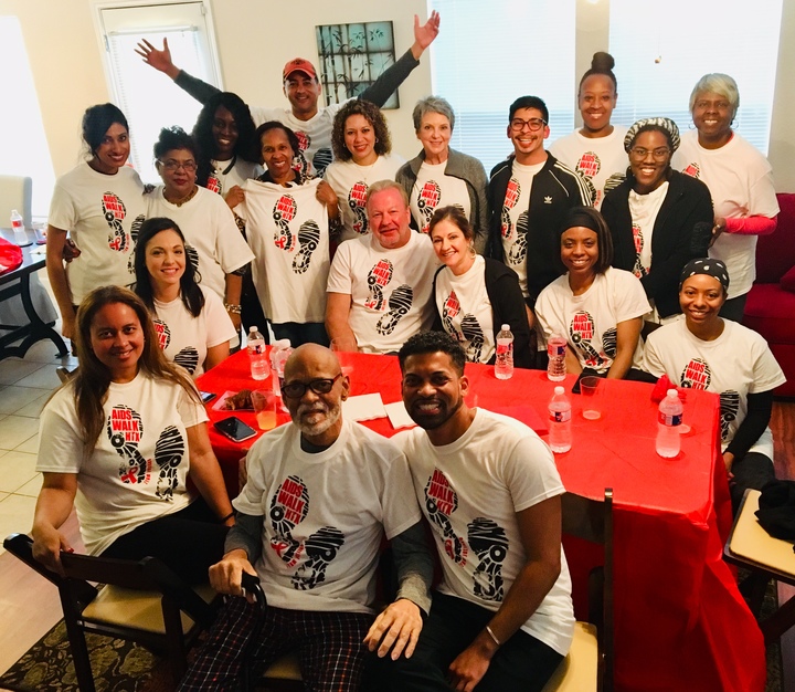 Team Juliano Aids Walk 2019 T-Shirt Photo