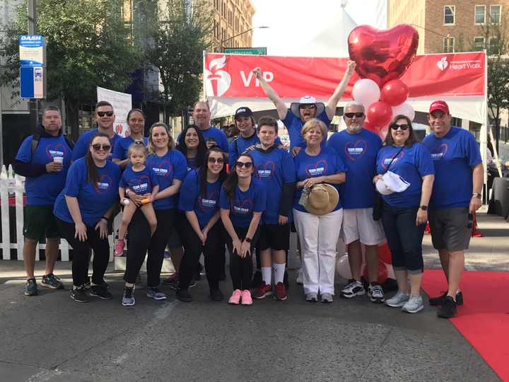 Team Craig Helps Fight Heart Disease T-Shirt Photo