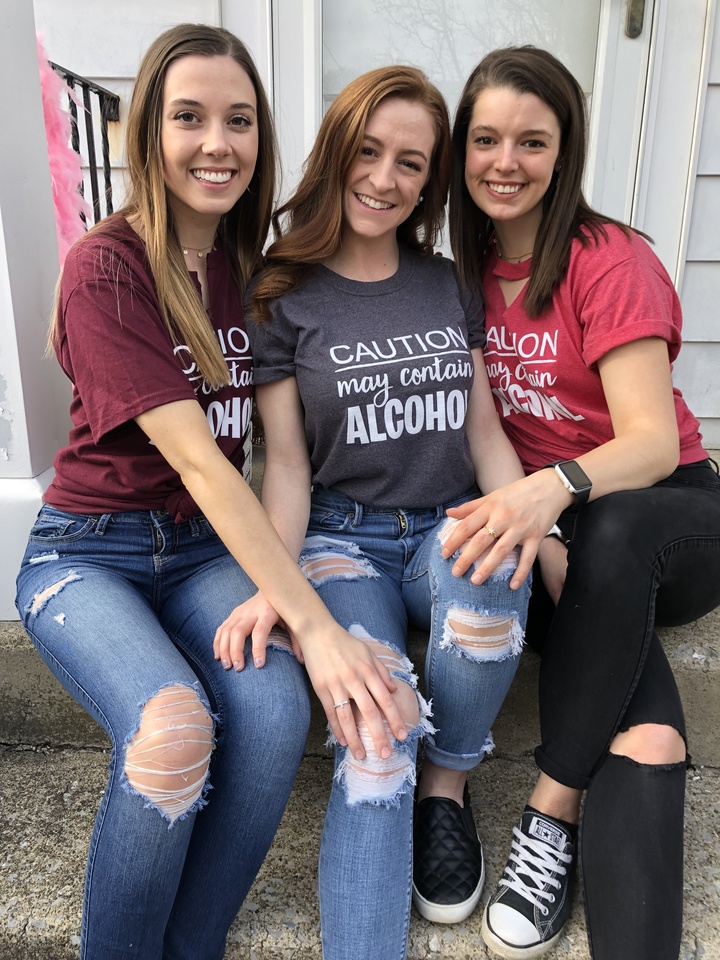 Caution: May Contain Alcohol!  T-Shirt Photo