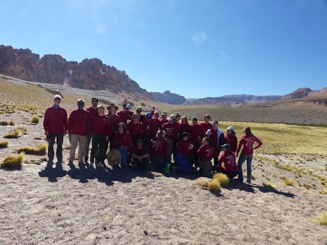 Osu Geoclub In The Central Andes Mountains T-Shirt Photo