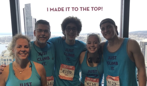 Picture of We Climbed It!! Custom T-Shirt Design We Climbed It!! T-Shirt Photo