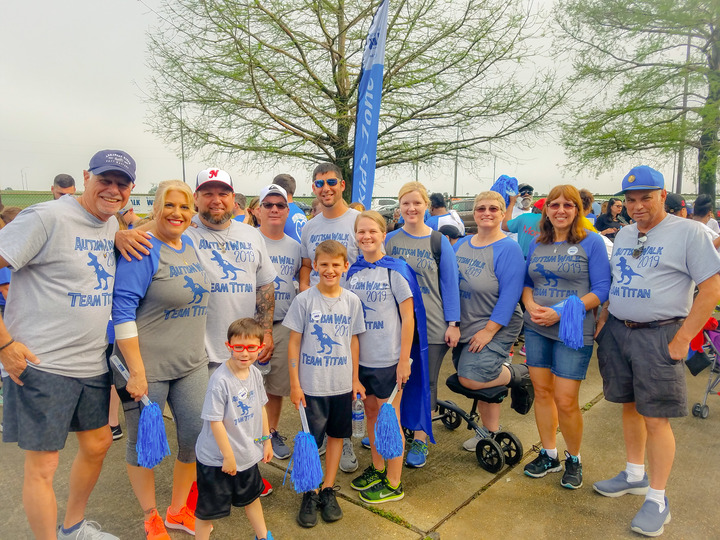 Team Titan For Autism Walk 2019 T-Shirt Photo