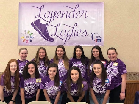 Relay For Life Team Lavender Ladies T-Shirt Photo