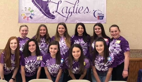 Relay For Life Team Lavender Ladies T-Shirt Photo