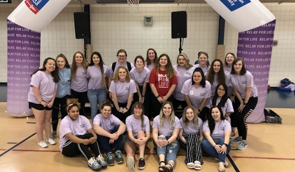 Picture of Zetas Relaying For Life Custom T-Shirt Design Zetas Relaying For Life T-Shirt Photo