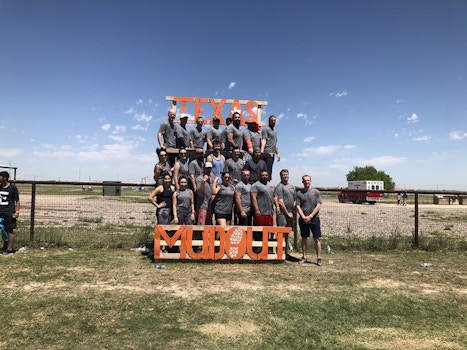 2019 Texas Warrior Mudout Team "The Claw" T-Shirt Photo