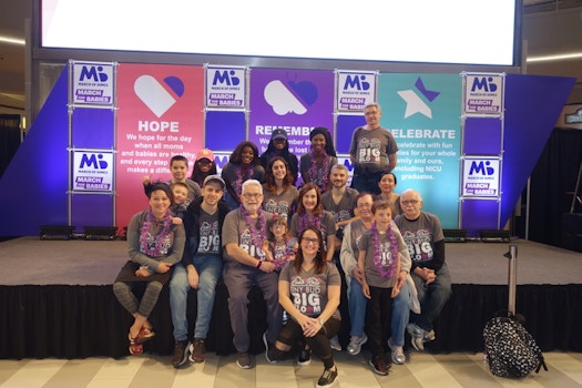 Team Lana Rose: Small Bud, Big Bloom (March Of Dimes At The Mall Of America) T-Shirt Photo