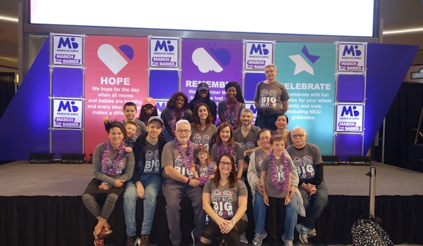 Team Lana Rose: Small Bud, Big Bloom (March Of Dimes At The Mall Of America) T-Shirt Photo