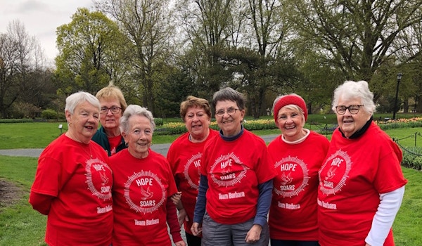 Picture of Hope Soars/Team Barbara Custom T-Shirt Design Hope Soars/Team Barbara T-Shirt Photo