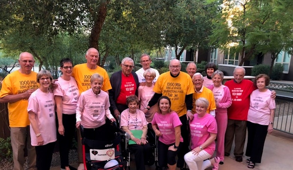 Picture of Silver Fox Swim Team Event Custom T-Shirt Design Silver Fox Swim Team Event T-Shirt Photo