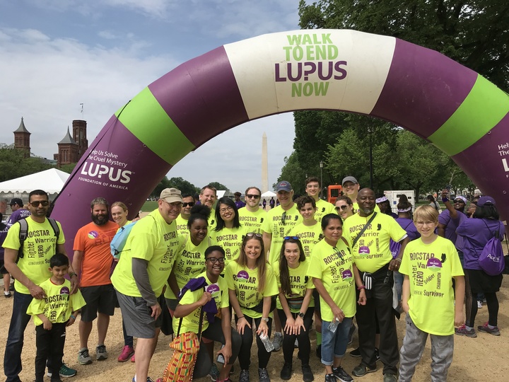 Roc Starz Walk To End Lupus Now  T-Shirt Photo