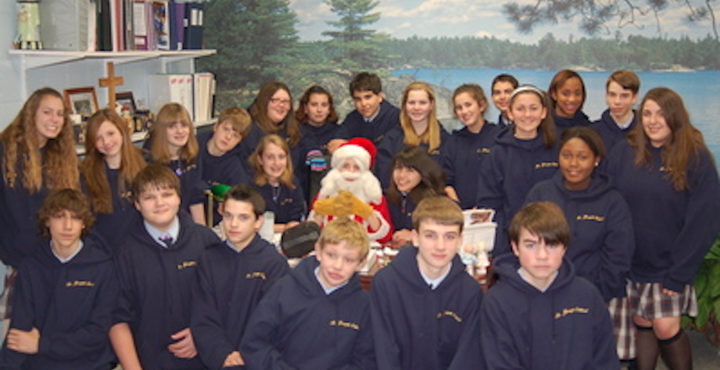 Class Of 2010 Meets Santa T-Shirt Photo