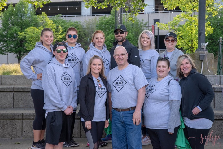 Team Black Diamond  T-Shirt Photo