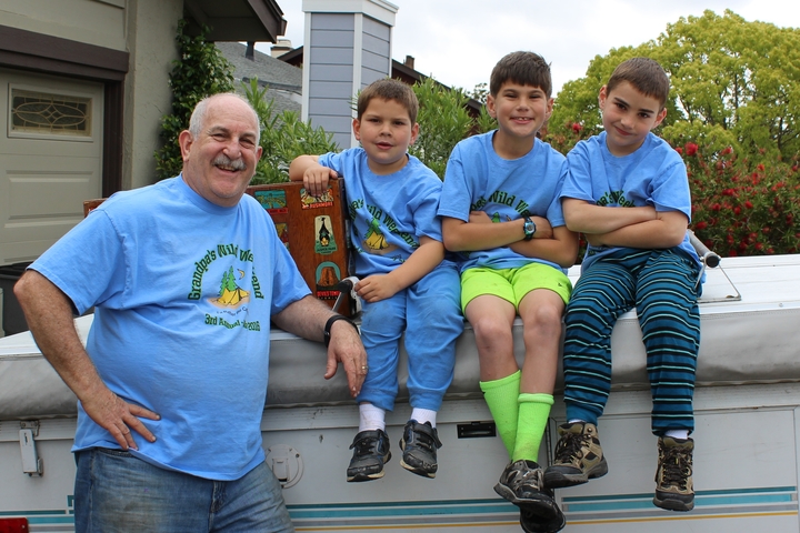 Resting After The Camping Weekend. T-Shirt Photo