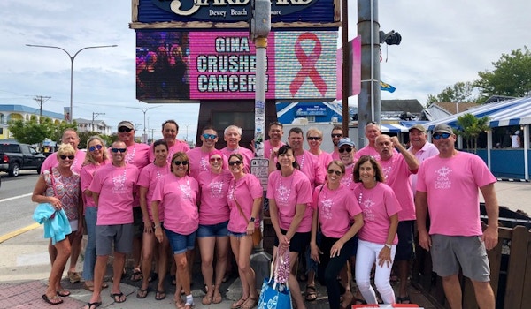 Gina Crushed Cancer! T-Shirt Photo