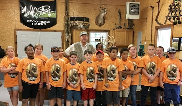 Watershed Adventure Campers Get The Ward Burton Wildlife Foundation Experience Campers  T-Shirt Photo