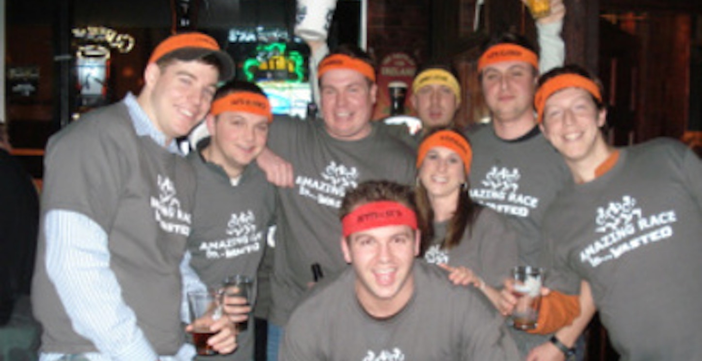 Picture of Amazing Race Pub Crawl Custom T-Shirt Design Amazing Race Pub Crawl T-Shirt Photo