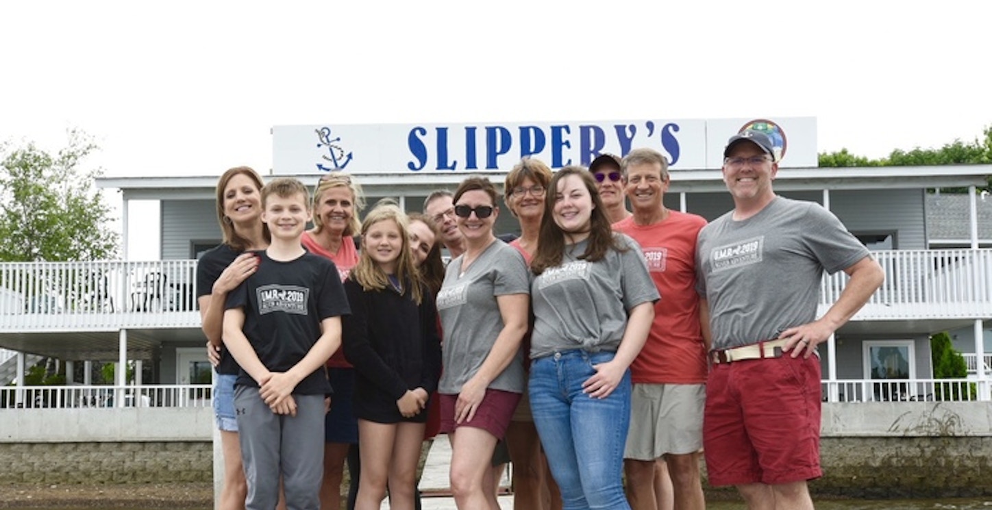 Picture of Annual Family Boat Trip On The Mississippi River Custom T-Shirt Design Annual Family Boat Trip On The Mississippi River T-Shirt Photo