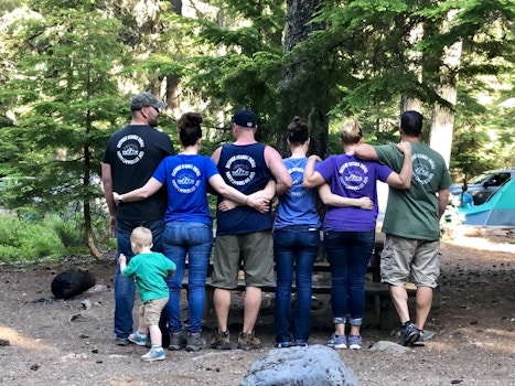 Camping Lake Kachess 2019 T-Shirt Photo