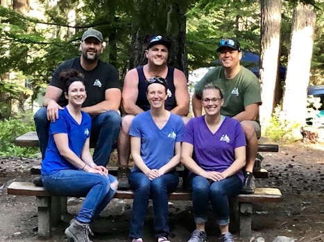Group Lake Kachess 2019 T-Shirt Photo